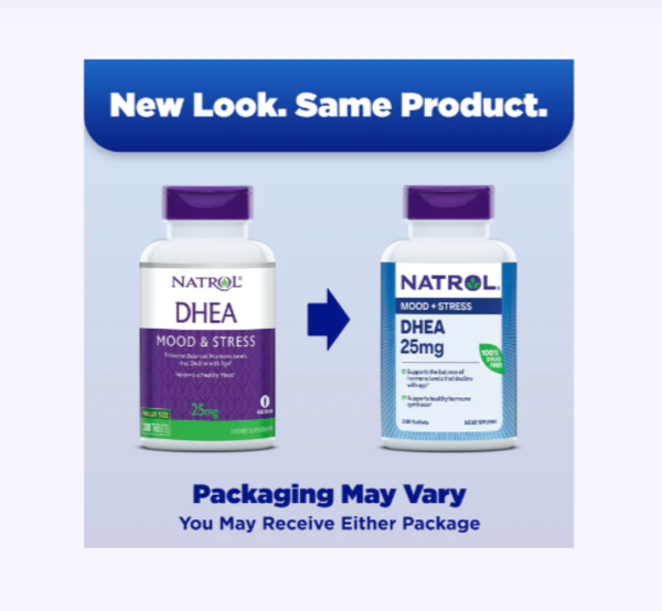 Natrol, DHEA, 25 mg, 180 Tablets