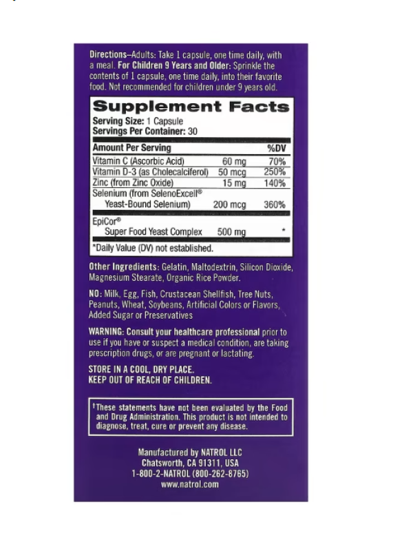 Natrol, Immune Boost, 30 Capsules