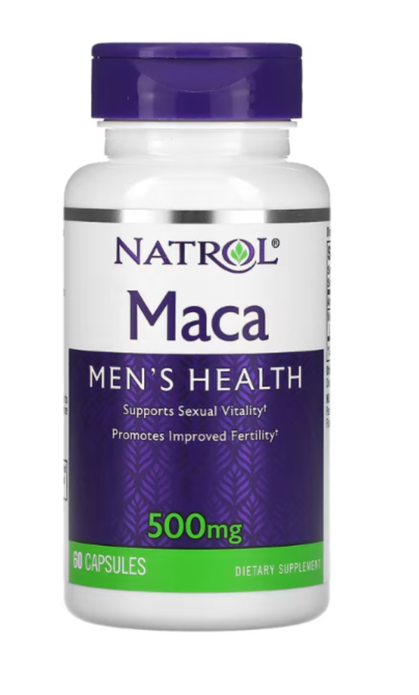 Natrol, Maca, 500 mg, 60 Capsules