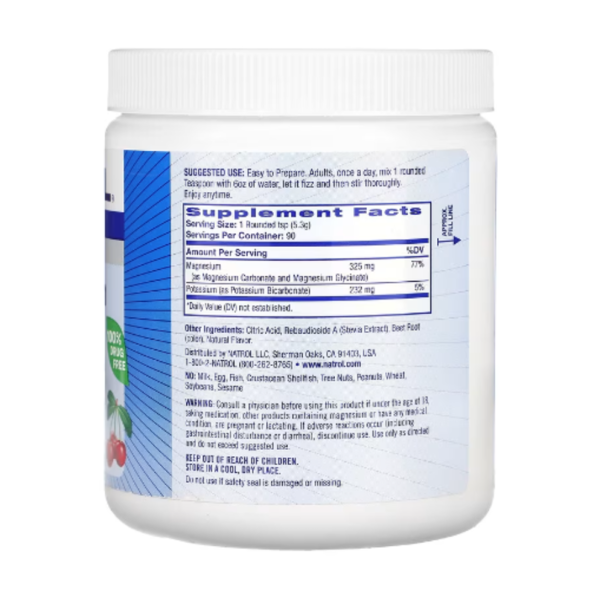 Natrol, Magnesium, Cherry, 16.8 oz (477 g)