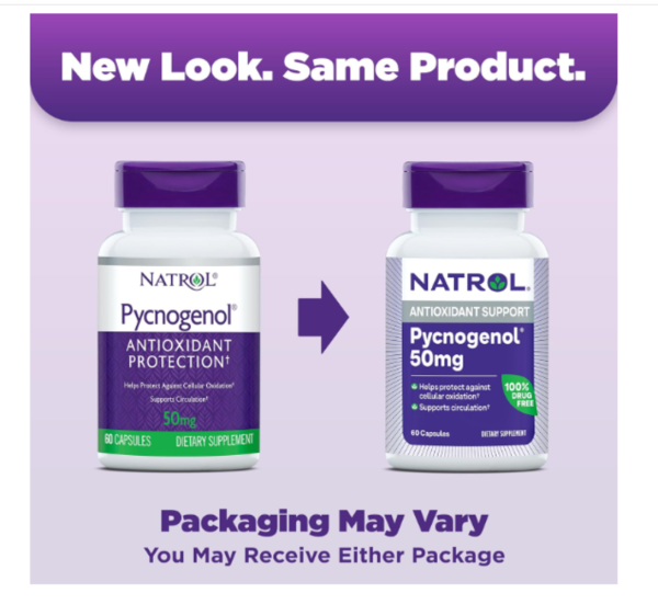 Natrol, Pycnogenol, 50 mg, 60 Capsules