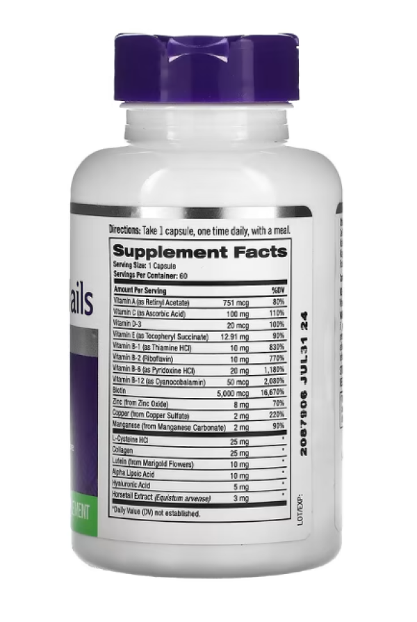 Natrol, Skin, Hair & Nails, Advanced Beauty, 60 Capsules