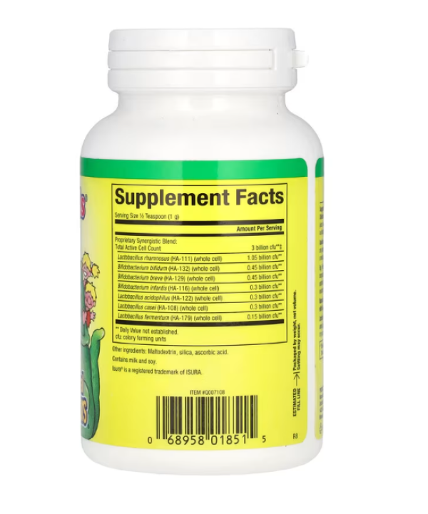 Natural Factors, BigFriends, Multi-Probiotic Powder, 3 Billion, 2 oz (60 g)