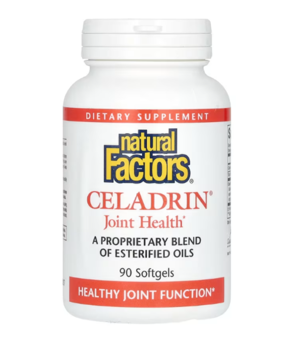 Natural Factors, Celadrin, Joint Health, 90 Softgels