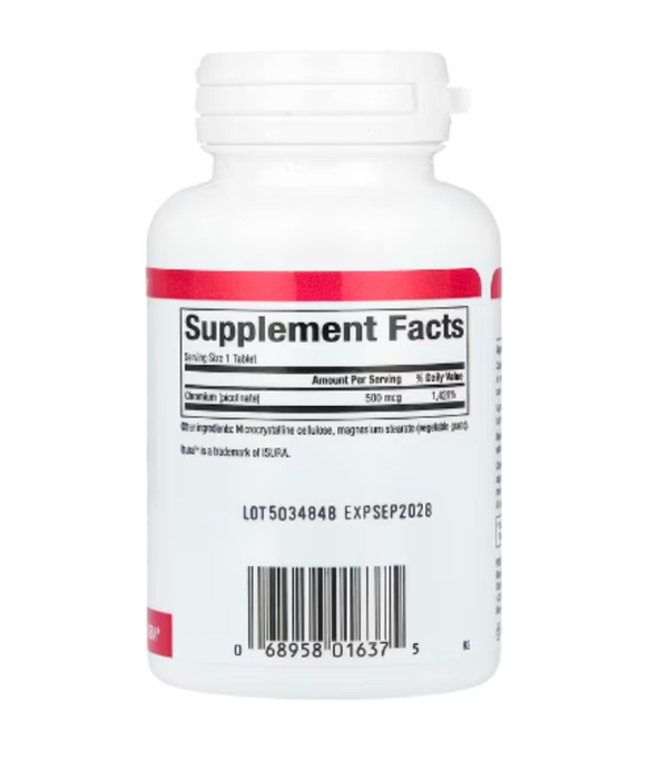 Natural Factors, Chromium Picolinate, 500 mcg, 90 Tablets