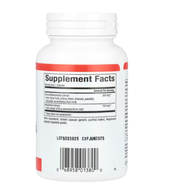Natural Factors, Citrus Bioflavonoids Plus Hesperidin, 650 mg, 90 Capsules
