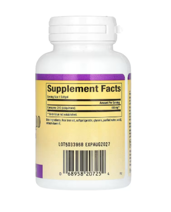 Natural Factors, Coenzyme Q10, 400 mg, 60 Softgels