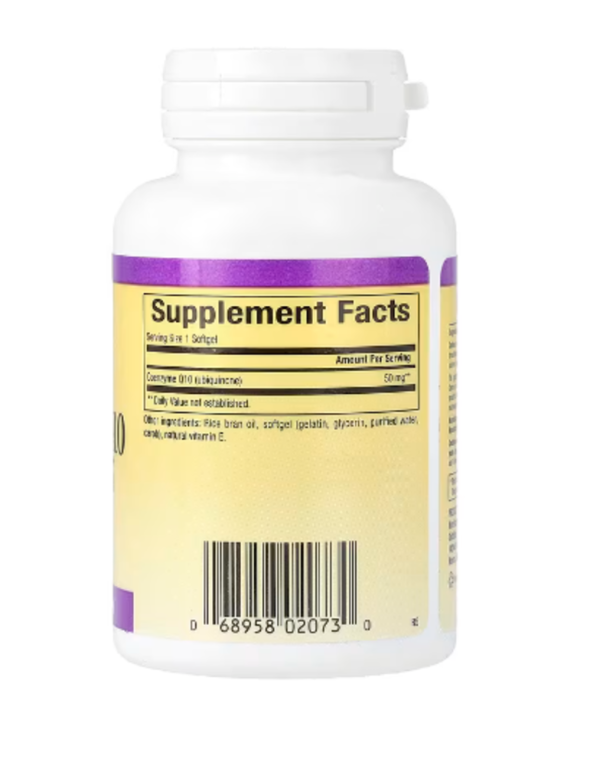 Natural Factors, Coenzyme Q10, 50 mg, 60 Softgels