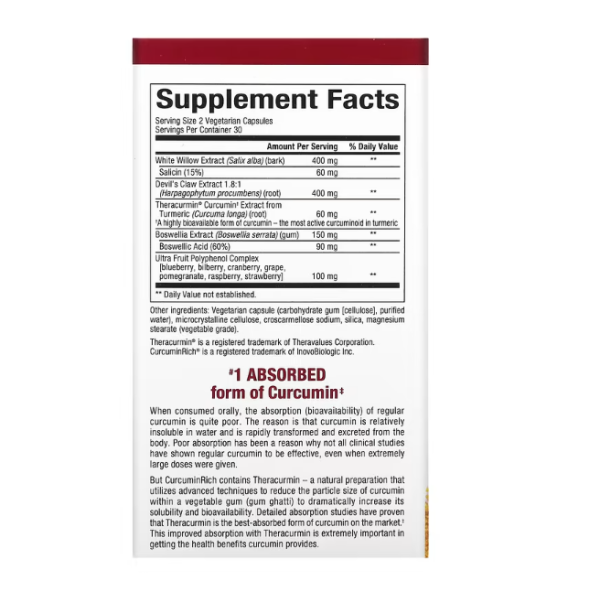Natural Factors, CurcuminRich, Joint Curcumizer, 60 Vegetarian Capsules