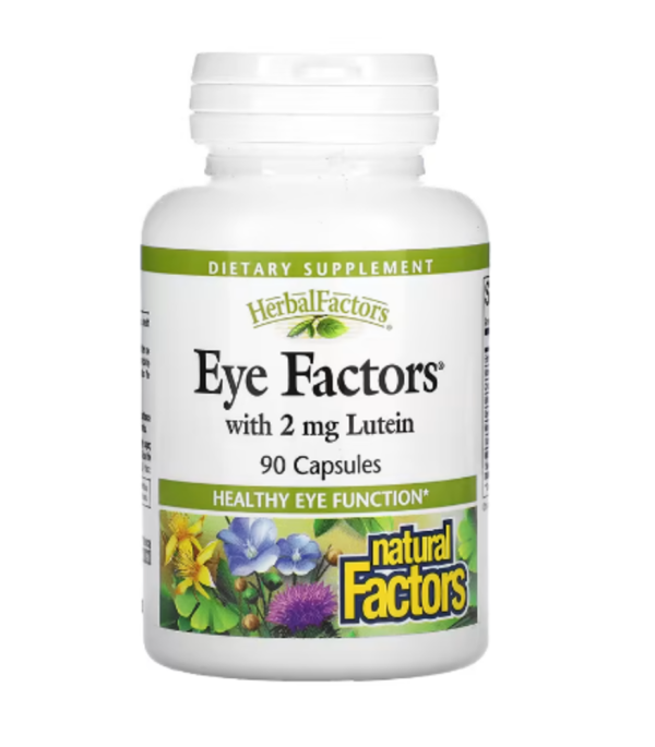 Natural Factors, Eye Factors with 2 mg Lutein, 90 Capsules