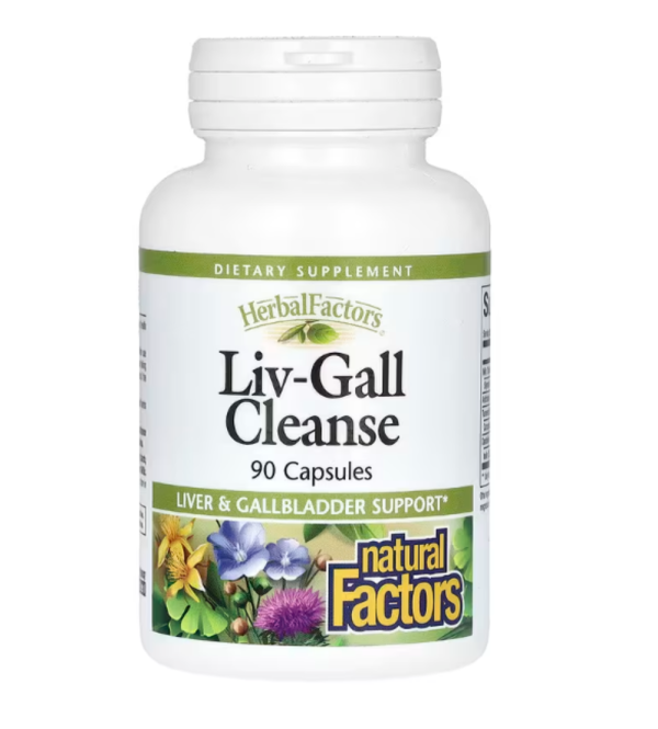 Natural Factors, Liv-Gall Cleanse, 90 Capsules
