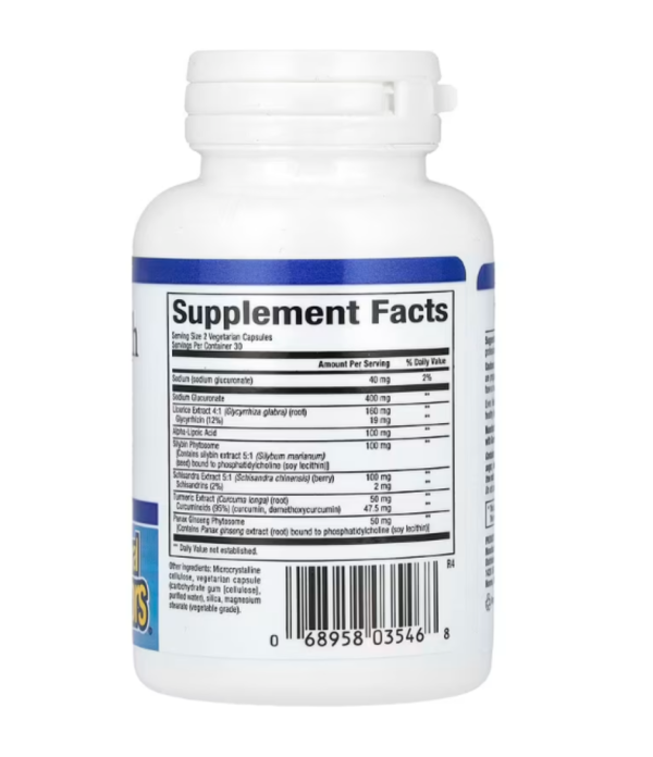Natural Factors, Liver Health Formula, 60 Vegetarian Capsules