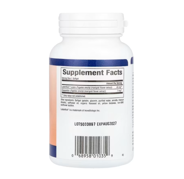 Natural Factors, Lutein, 40 mg, 60 Softgels