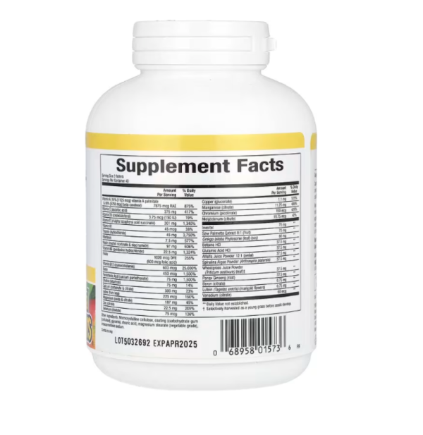 Natural Factors, Men's 50+ MultiStart, 120 Tablets
