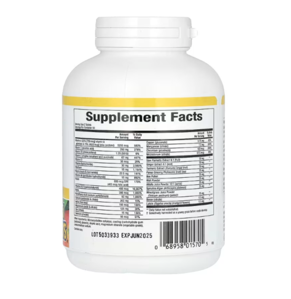 Natural Factors, Men's MultiStart, Vitamin A Day for Men, 120 Tablets