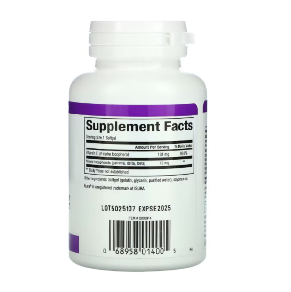 Natural Factors, Mixed Vitamin E, 134 mg (200 IU), 90 Softgels