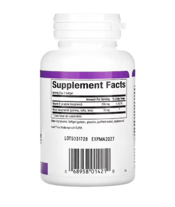 Natural Factors, Mixed Vitamin E, 268 mg (400 IU), 90 Softgels