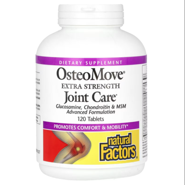 Natural Factors, OsteoMove, Extra Strength Joint Care, 120 Tablets
