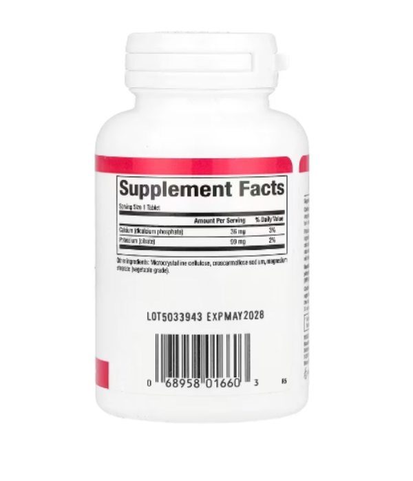 Natural Factors, Potassium Citrate, 99 mg, 90 Tablets
