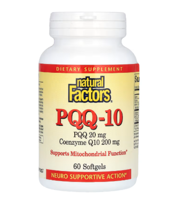 Natural Factors, PQQ-10, 60 Softgels
