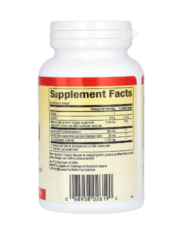 Natural Factors, PQQ-10, 60 Softgels
