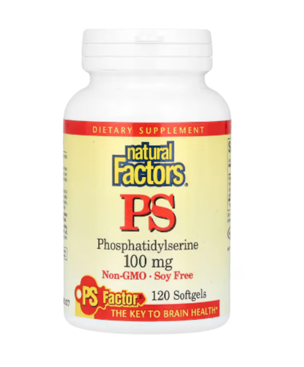 Natural Factors, PS, 100 mg, 120 Softgels