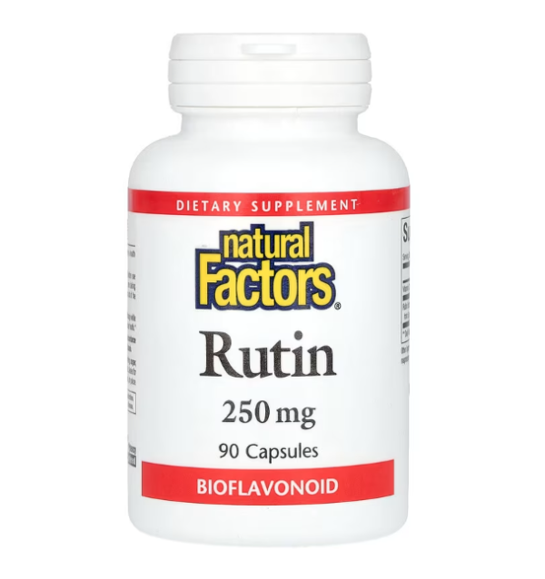 Natural Factors, Rutin, 250 mg, 90 Capsules