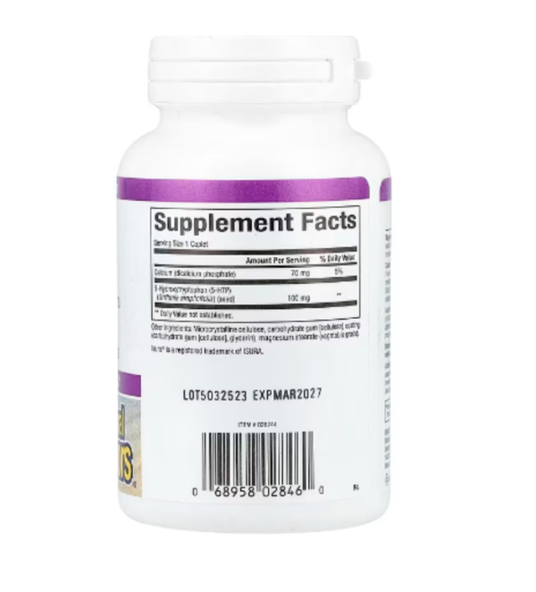 Natural Factors, Stress-Relax, 5-HTP, 100 mg, 120 Time Release Caplets
