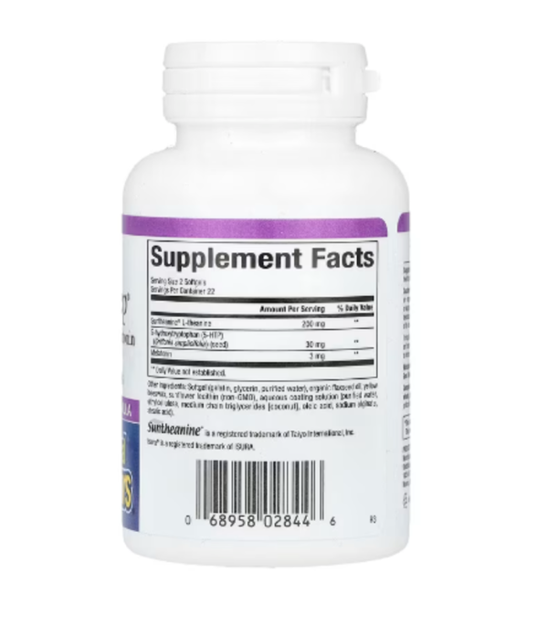 Natural Factors, Stress-Relax, Tranquil Sleep, 45 Enteric Coated Softgels