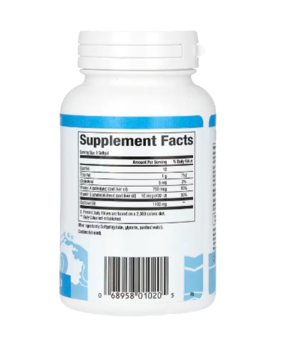 Natural Factors, Super Cod Liver Oil, 90 Softgels