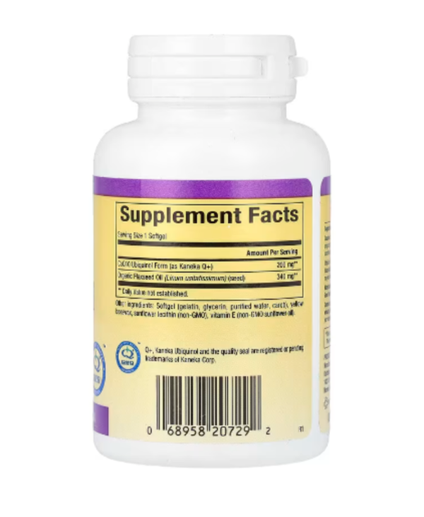 Natural Factors, Ubiquinol, 200 mg, 30 Softgels