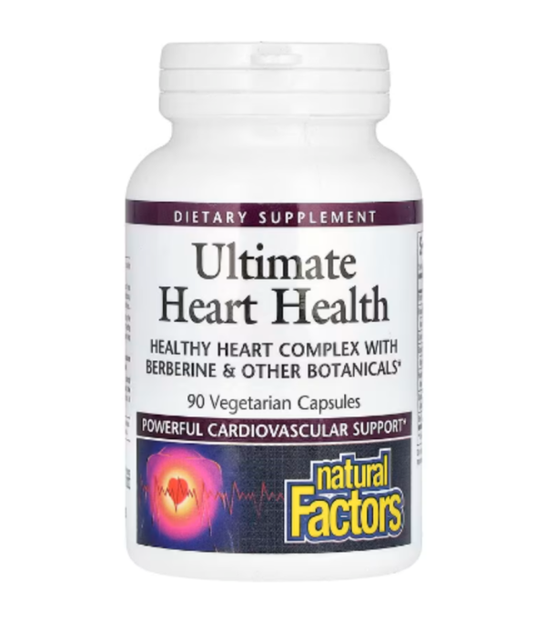 Natural Factors, Ultimate Heart Health, 90 Vegetarian Capsules