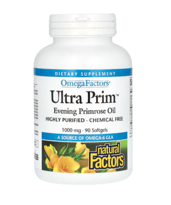 Natural Factors, Ultra Prim, 1,000 mg, 90 Softgles