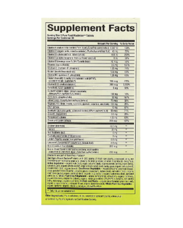 Natural Factors, Whole Earth & Sea, Women's Prenatal Multivitamin & Mineral, 60 Tablets