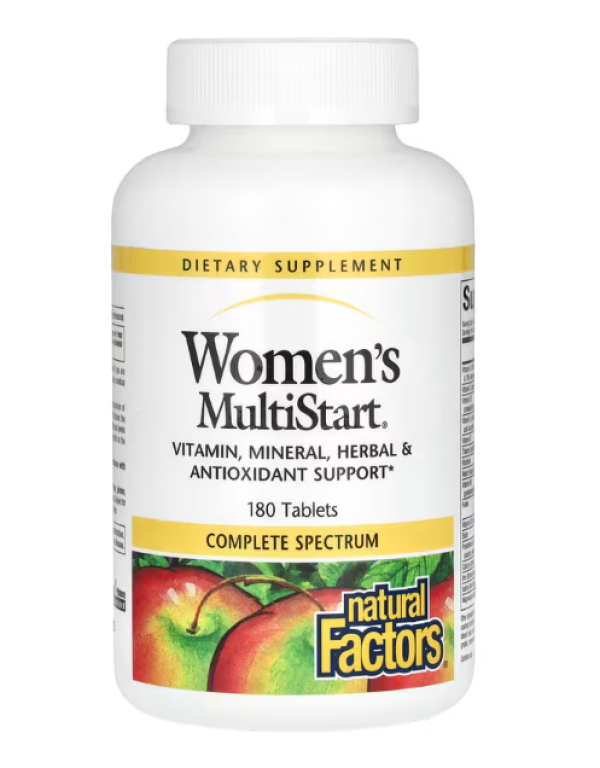 Natural Factors, Women's MultiStart, 180 Tablets