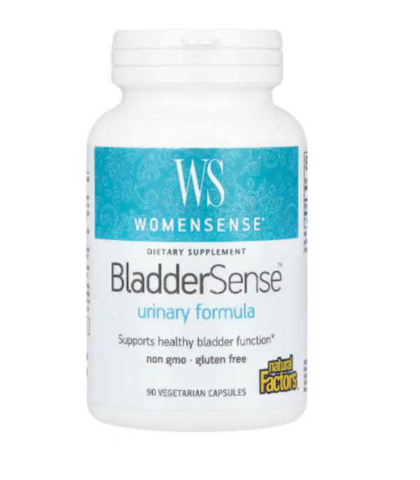 Natural Factors, Womensense, BladderSense, 90 Vegetarian Capsules