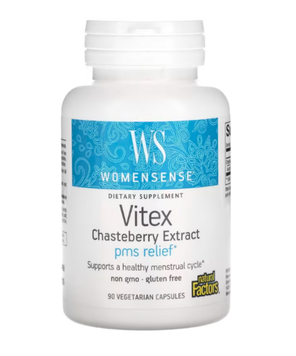 Natural Factors, Womensense, Vitex Chasteberry Extract, 90 Vegetarian Capsules