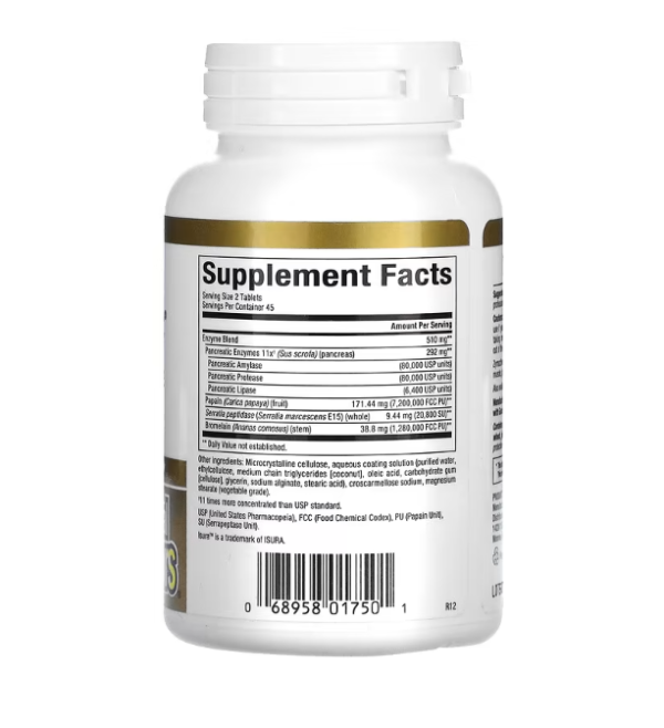 Natural Factors, Zymactive, Double Strength, 90 Enteric Coated Tablets