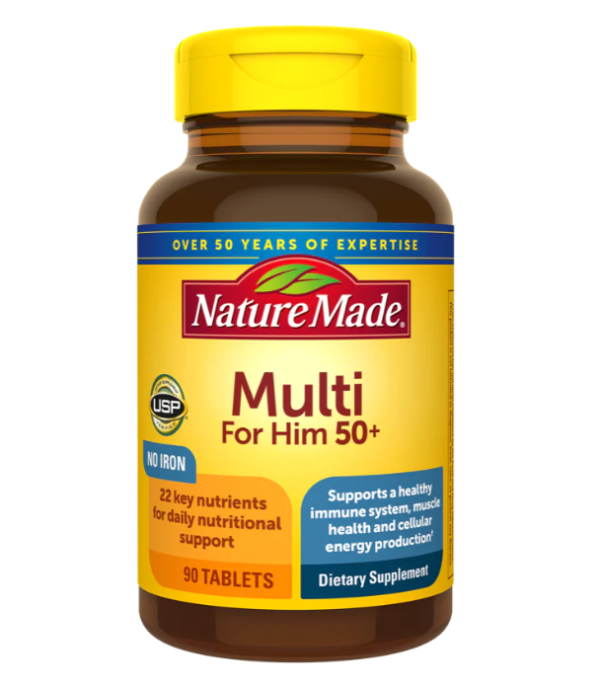 Nature Made, Men's Multi 50+, 90 Tablets
