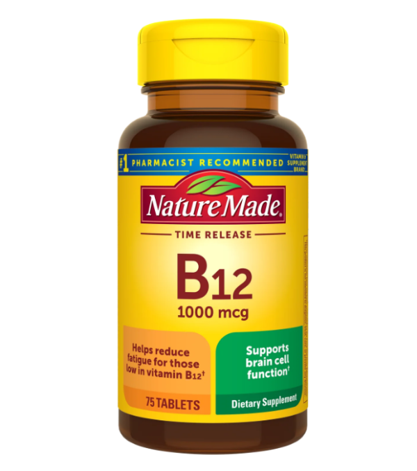 Nature Made Vitamin B-12 Timed Release -1000 mcg - 75 Tablets