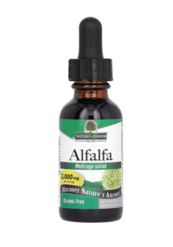 Nature's Answer, Alfalfa, Alcohol-Free, 2,000 mg , 1 fl oz (30 ml)
