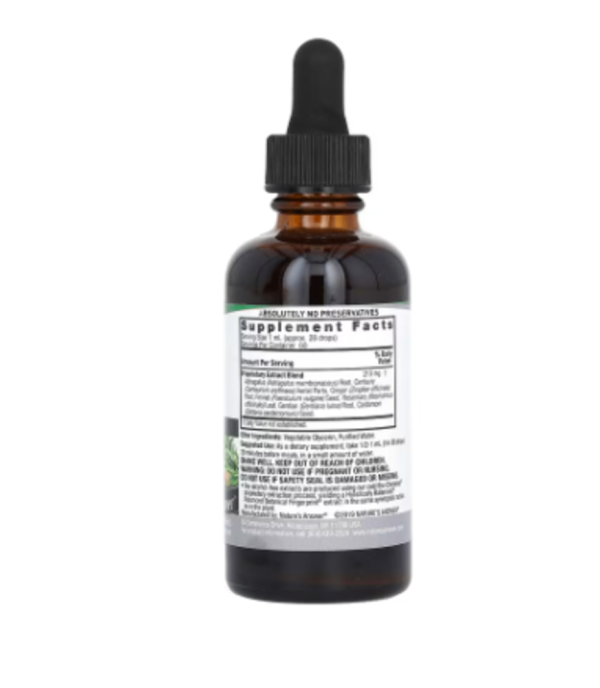 Nature's Answer, Bitters & Ginger, Alcohol-Free, 1,000 mg , 2 fl oz (60 ml)