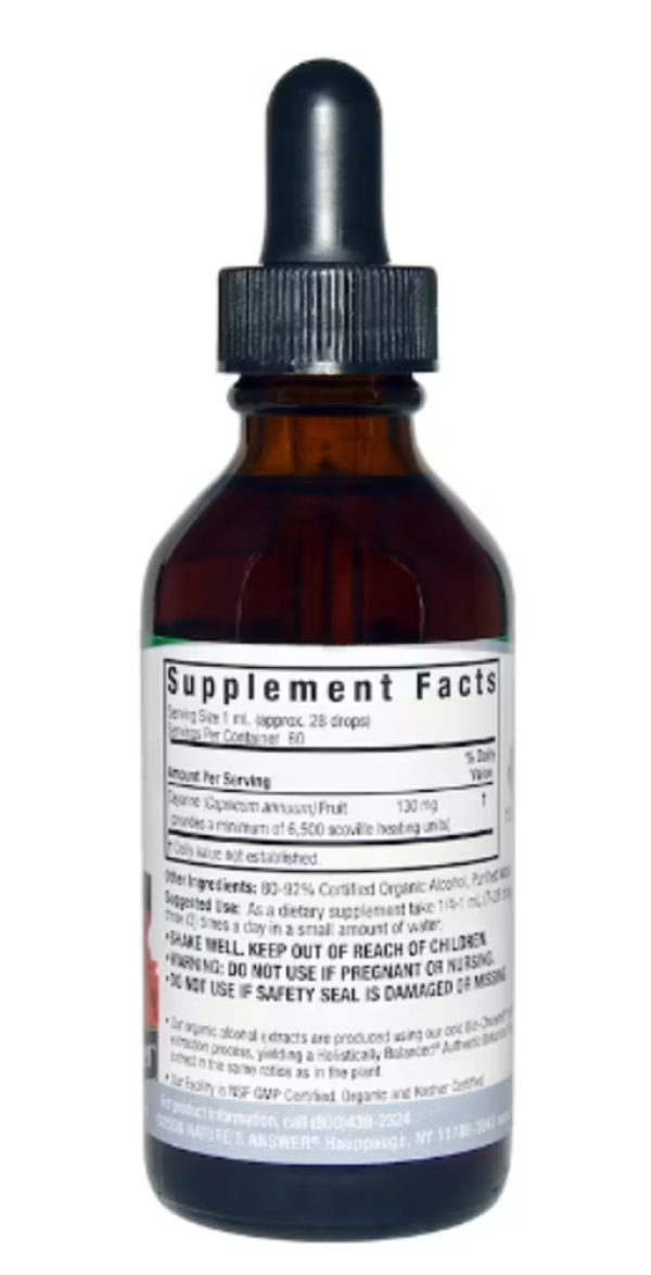 Nature's Answer, Cayenne, 6,500 HU, 2 fl oz (60 ml)