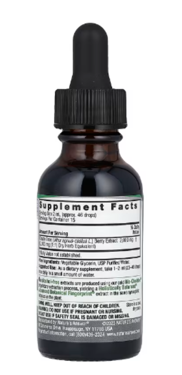 Nature's Answer, Chasteberry Vitex Agnus Castus, Fluid Extract, Alcohol-Free, 2,000 mg, 1 fl oz (30 ml)