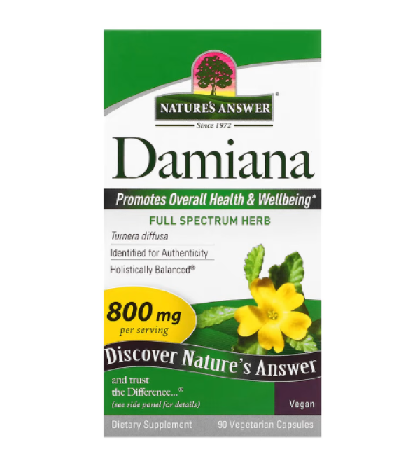 Nature's Answer, Damiana , 90 Vegetarian Capsules
