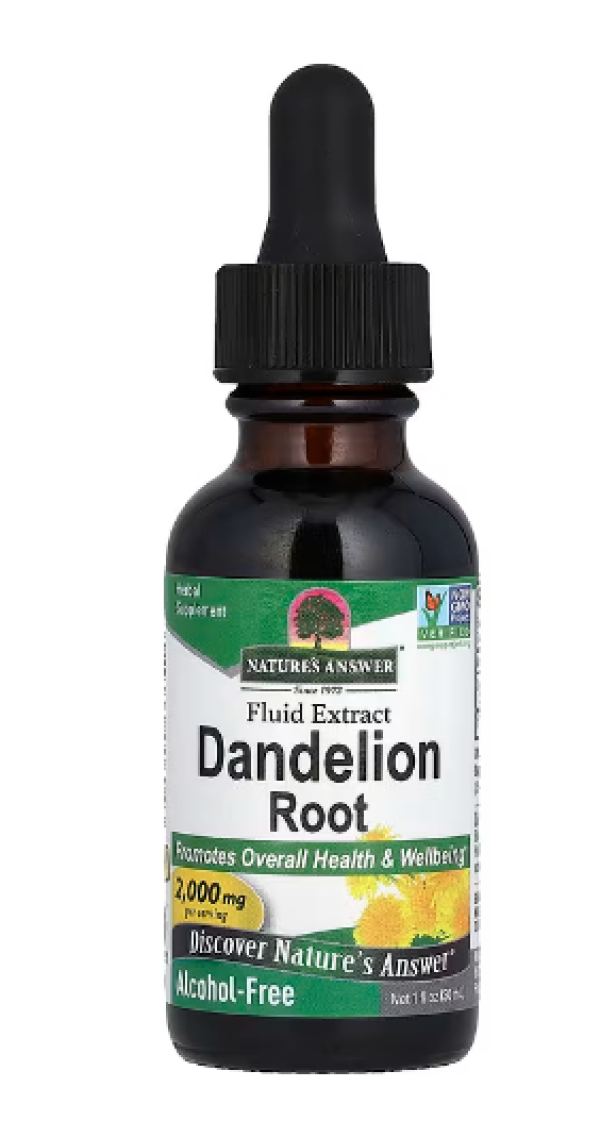 Nature's Answer, Dandelion Root, Alcohol Free, 2,000 mg, 1 fl oz (30 ml)