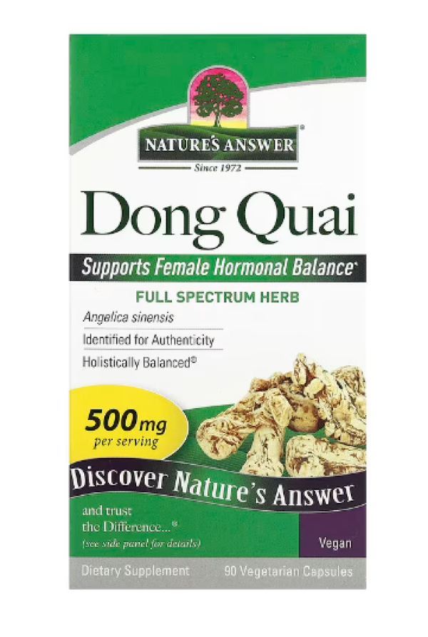 Nature's Answer, Dong Quai, 500 mg, 90 Vegetarian Capsules