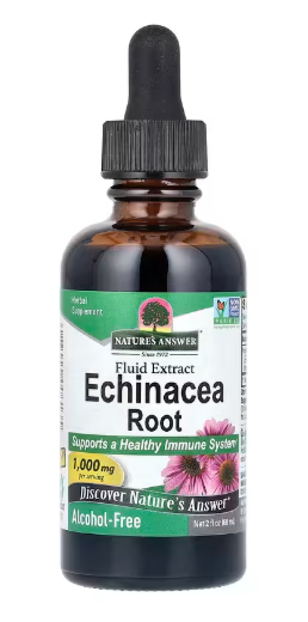 Nature's Answer, Echinacea, Alcohol-Free, 1000 mg, 2 fl oz (60 ml)