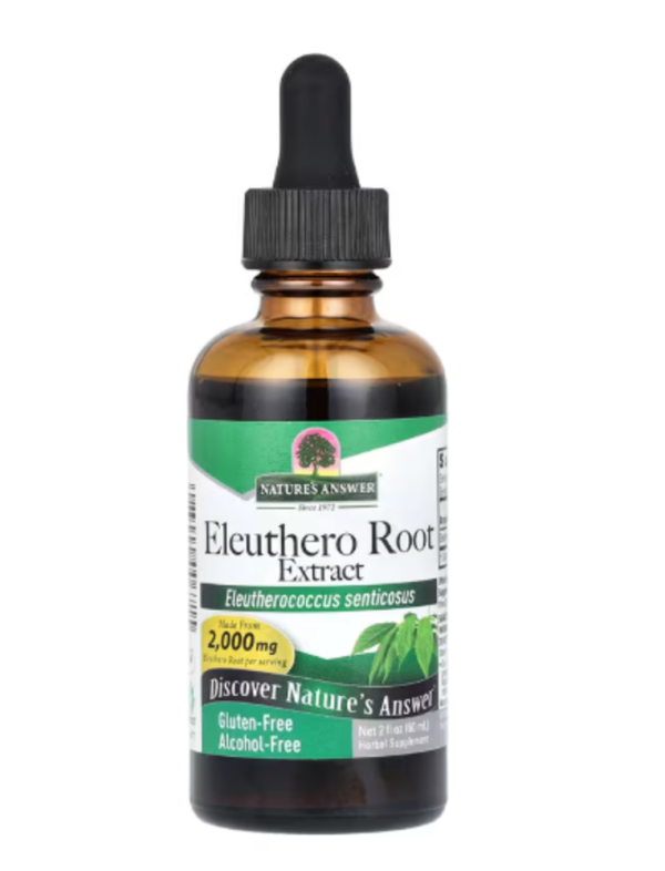 Nature's Answer, Eleuthero Root Extract, Alcohol-Free, 2,000 mg, 2 fl oz (60 ml)