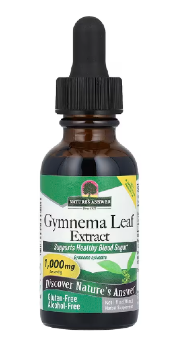 Nature's Answer, Gymnema Leaf Extract, Alcohol-Free, 1 fl oz (30 ml)